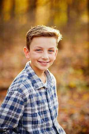 The D Family: Backyard Portrait Session in Aurora