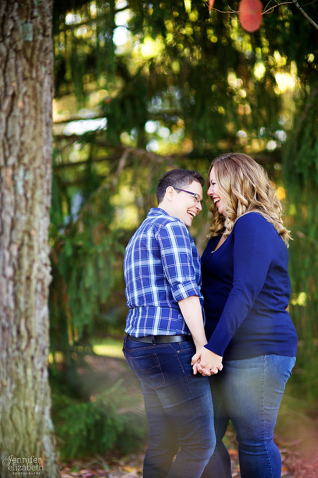 Kim & Aj: Same Sex Engagement Session in Westerville, Ohio