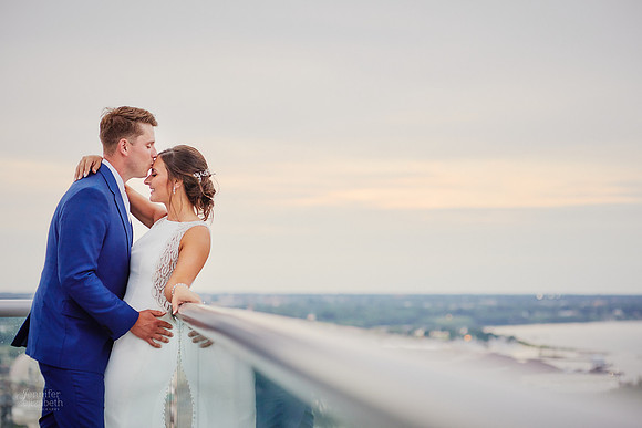 Stephanie & Tom: Wedding at Lago Custom Events at Aloft Cleveland Downtown