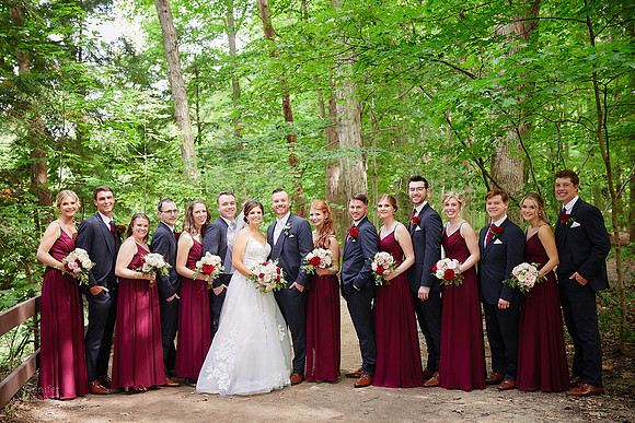 Grace & Gabe: Wedding at Woodside Event Center at St. Michael’s in Broadview Heights