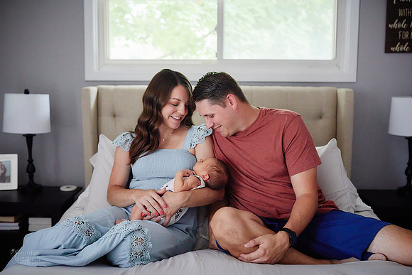 Baby Carson: Lifestyle Newborn Session in Parma