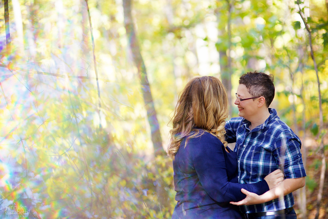 Kim & Aj: Same Sex Engagement Session in Westerville, Ohio