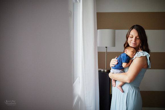 Baby Carson: Lifestyle Newborn Session in Parma