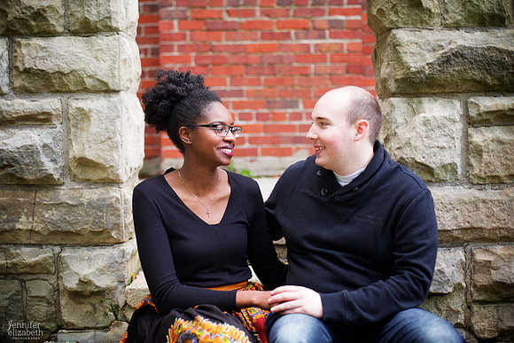 Courtney and Ryan: Squire's Castle Engagement Session