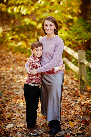 The T Family: Portrait Session in Downtown Gates Mills
