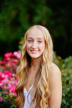 Brynn: Senior Session at the Cultural Gardens in Cleveland