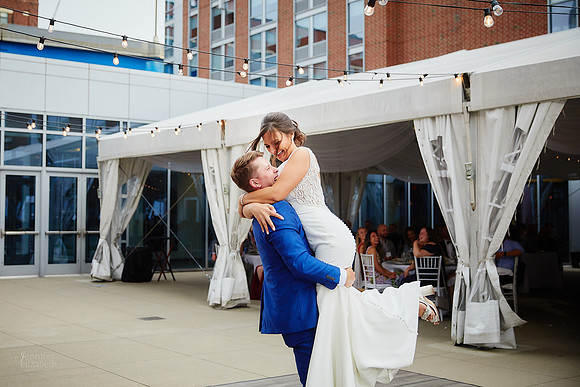 Stephanie & Tom: Wedding at Lago Custom Events at Aloft Cleveland Downtown