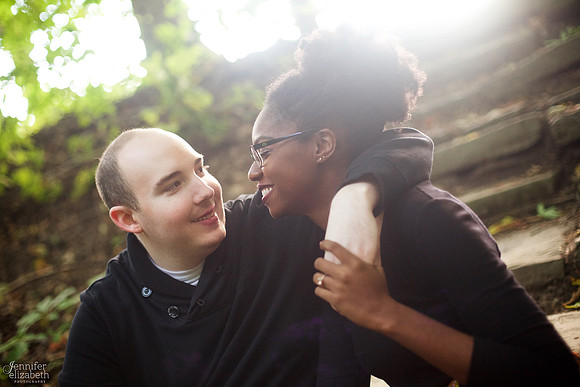 Courtney and Ryan: Squire's Castle Engagement Session