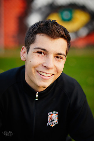 Drew: Senior Session in Chagrin Falls