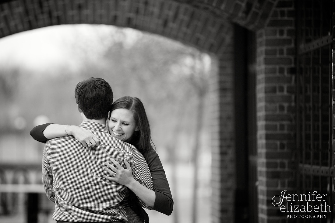 Tory & Hugh Short North Engagement Session in Columbus, Ohio