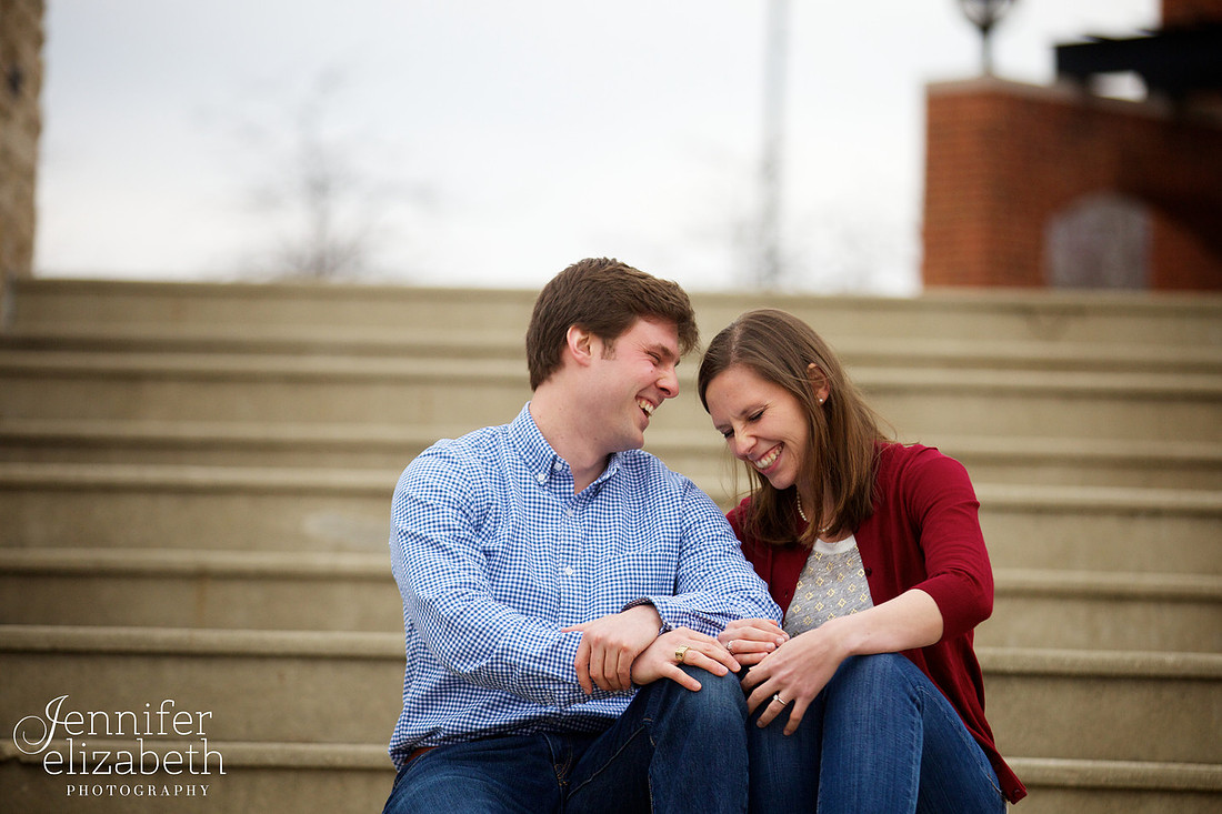 Tory & Hugh Short North Engagement Session in Columbus, Ohio