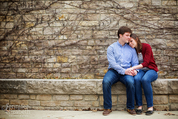 Tory & Hugh Short North Engagement Session in Columbus, Ohio