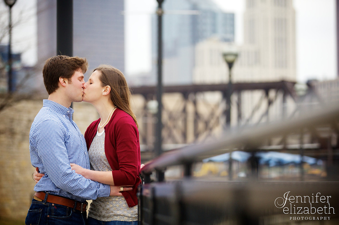 Tory & Hugh Short North Engagement Session in Columbus, Ohio