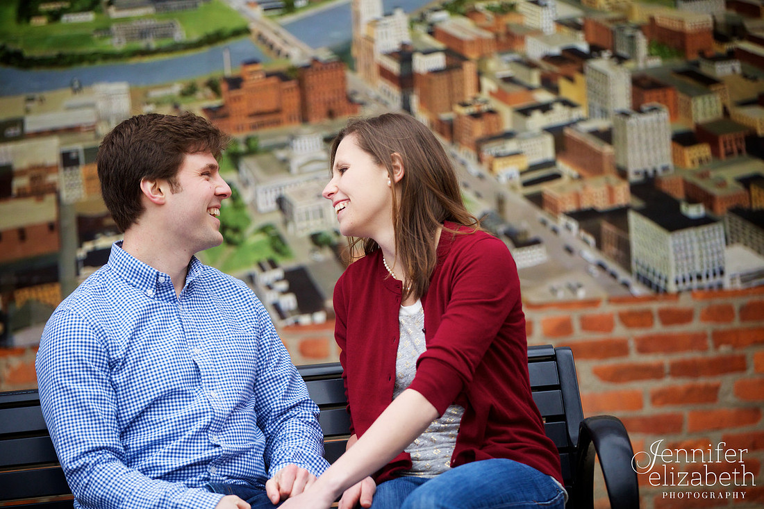 Tory & Hugh Short North Engagement Session in Columbus, Ohio