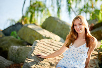 Caroline: Senior Session at Edgewater Park