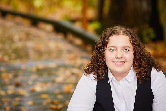 Abby: Senior Session at Inniswood Metro Gardens in Westerville