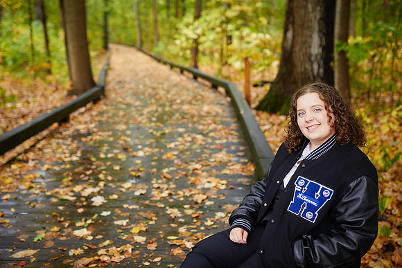 Abby: Senior Session at Inniswood Metro Gardens in Westerville
