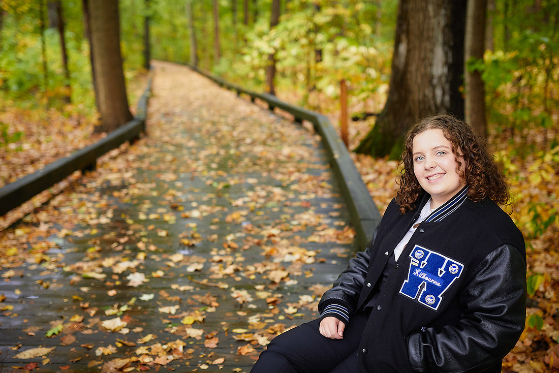 Abby: Senior Session at Inniswood Metro Gardens in Westerville