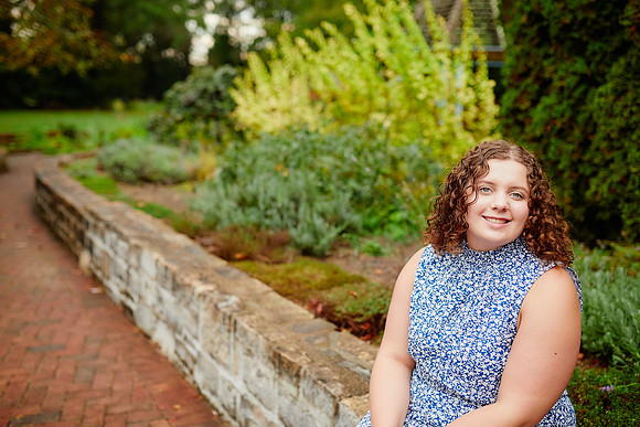 Abby: Senior Session at Inniswood Metro Gardens in Westerville