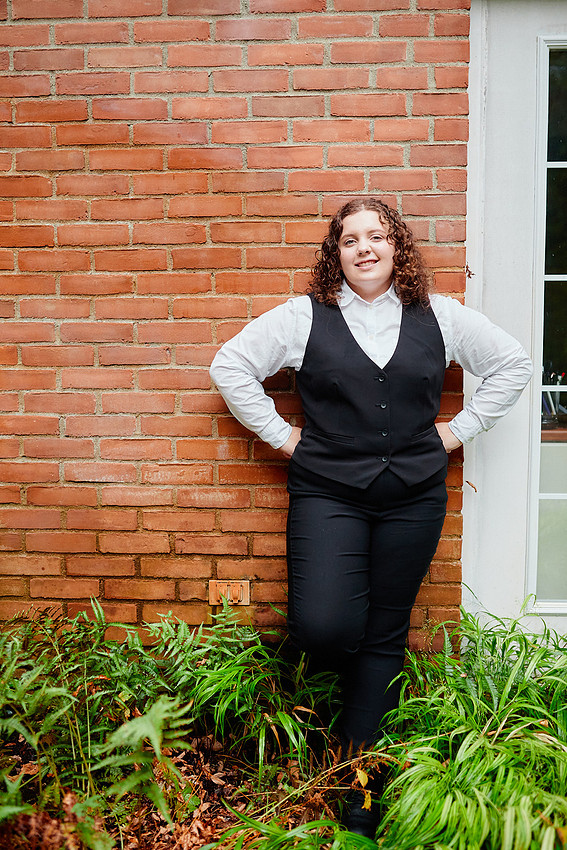 Abby: Senior Session at Inniswood Metro Gardens in Westerville
