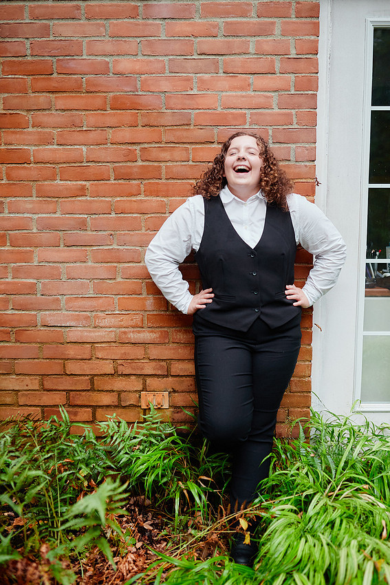 Abby: Senior Session at Inniswood Metro Gardens in Westerville