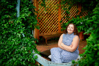 Abby: Senior Session at Inniswood Metro Gardens in Westerville