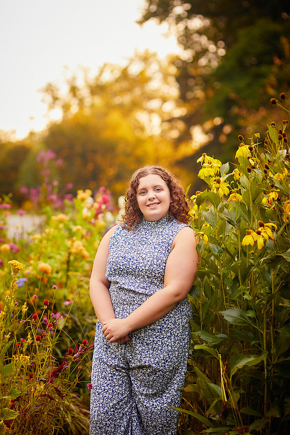 Abby: Senior Session at Inniswood Metro Gardens in Westerville