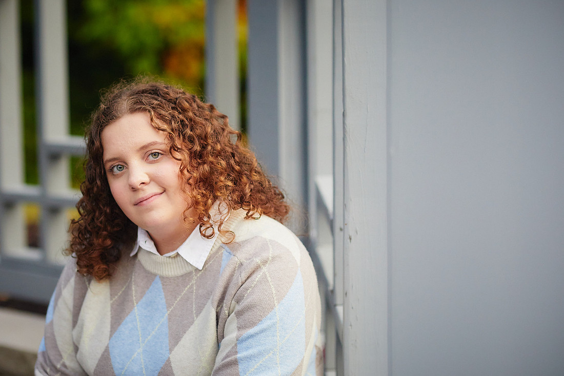 Abby: Senior Session at Inniswood Metro Gardens in Westerville
