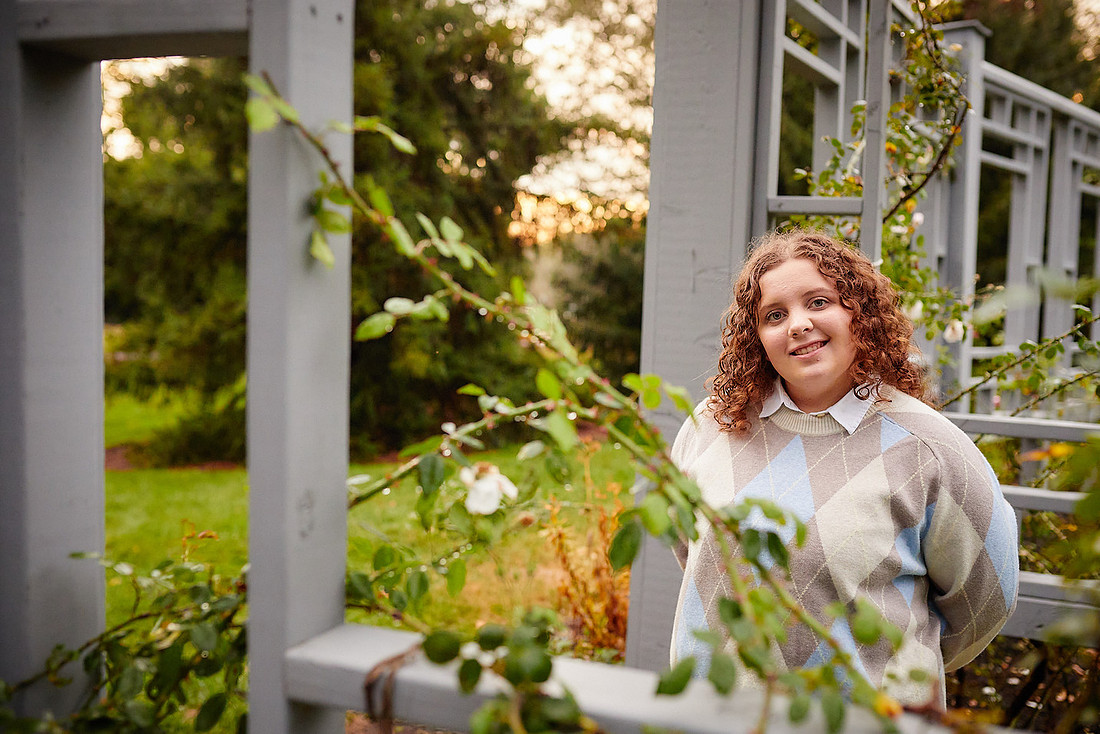 Abby: Senior Session at Inniswood Metro Gardens in Westerville