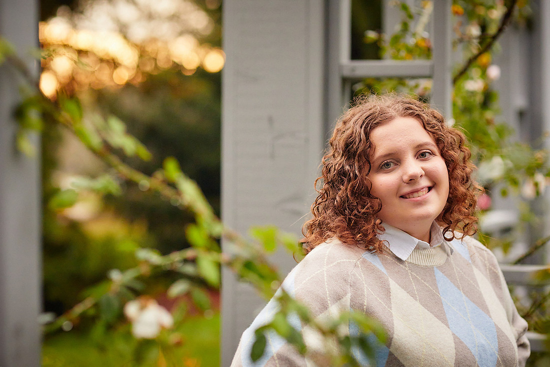 Abby: Senior Session at Inniswood Metro Gardens in Westerville
