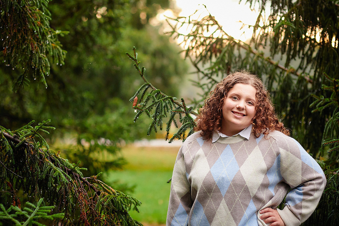 Abby: Senior Session at Inniswood Metro Gardens in Westerville