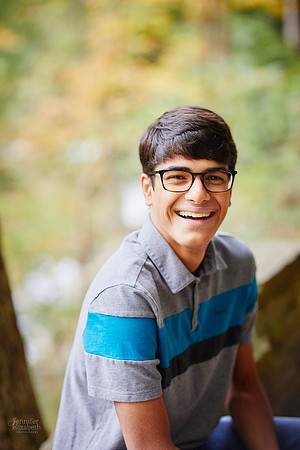 Colin: Senior and Family Portrait Session at Henry Church Rock in Bentleyville
