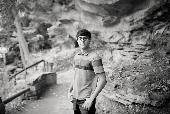 Colin: Senior and Family Portrait Session at Henry Church Rock in Bentleyville