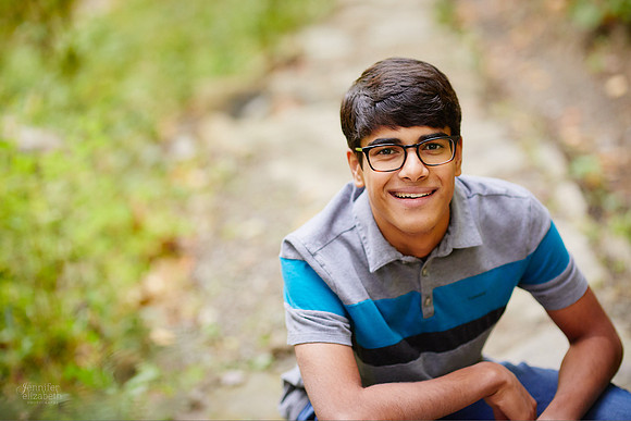 Colin: Senior and Family Portrait Session at Henry Church Rock in Bentleyville