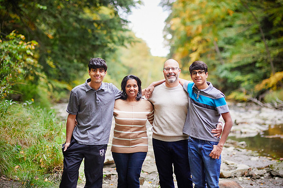 Colin: Senior and Family Portrait Session at Henry Church Rock in Bentleyville