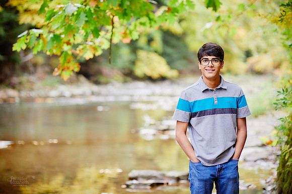 Colin: Senior and Family Portrait Session at Henry Church Rock in Bentleyville
