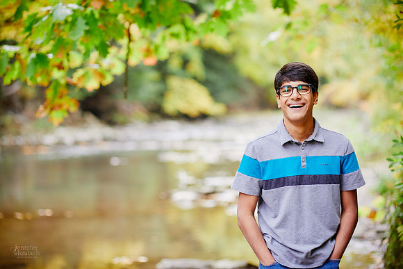 Colin: Senior and Family Portrait Session at Henry Church Rock in Bentleyville