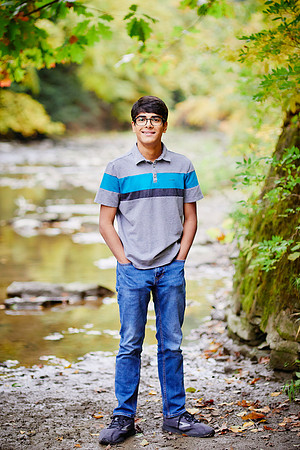 Colin: Senior and Family Portrait Session at Henry Church Rock in Bentleyville