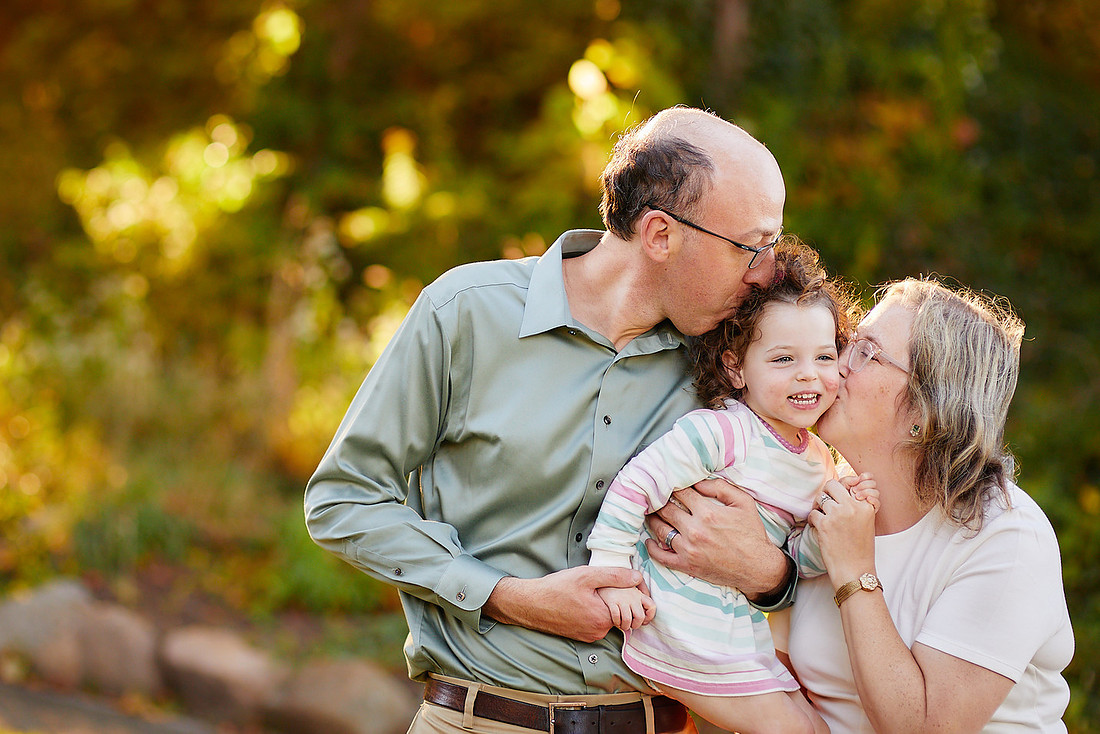 The M Family: Portrait Session at Rocky River Park