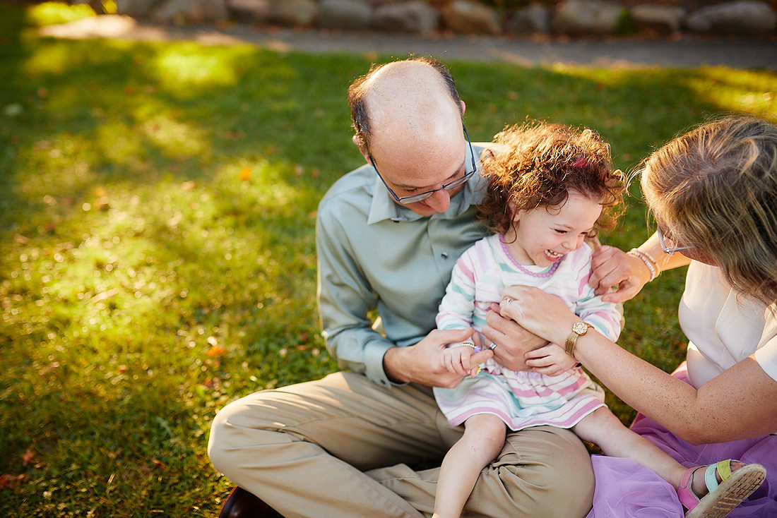 The M Family: Portrait Session at Rocky River Park
