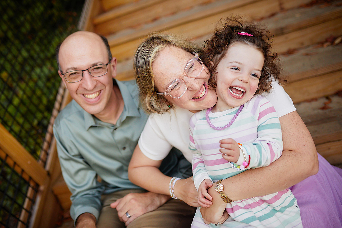 The M Family: Portrait Session at Rocky River Park