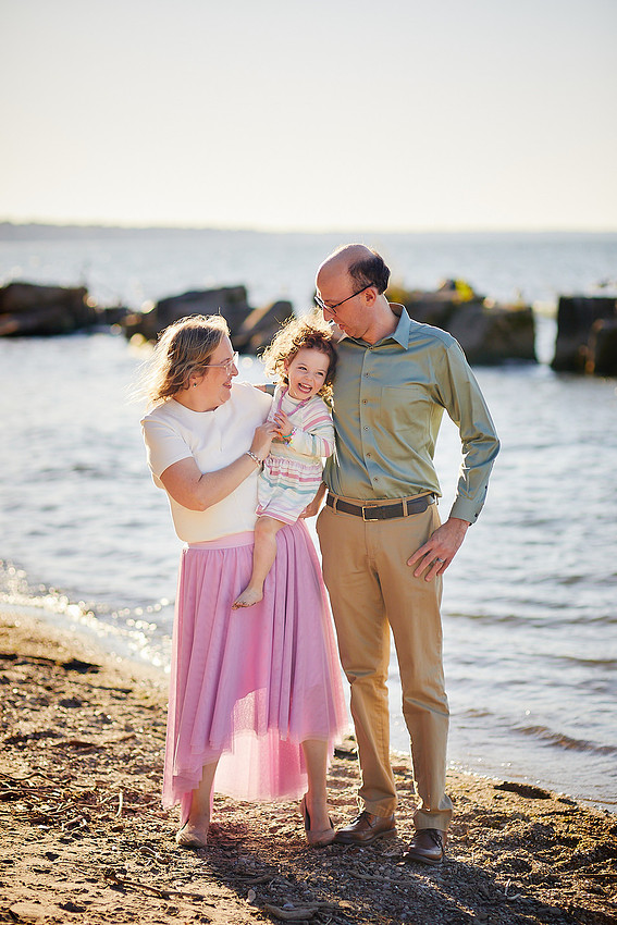 The M Family: Portrait Session at Rocky River Park