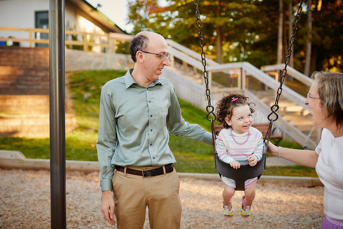 The M Family: Portrait Session at Rocky River Park