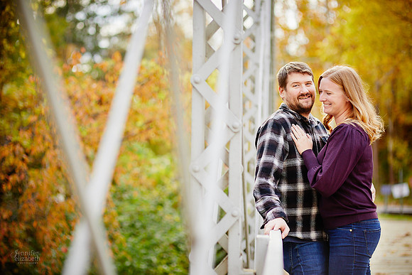 Amy & Bryan: Engagement Session at Station Road Bridge and the Brecksville Reservation