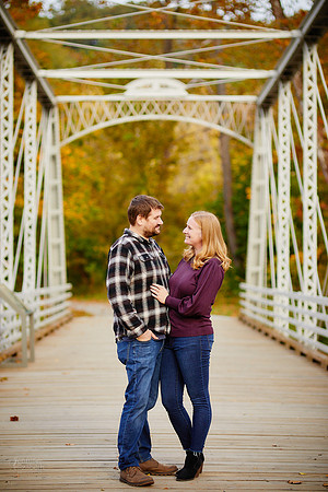 Amy & Bryan: Engagement Session at Station Road Bridge and the Brecksville Reservation