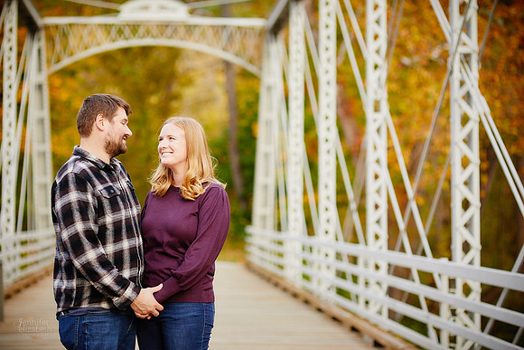 Amy & Bryan: Engagement Session at Station Road Bridge and the Brecksville Reservation
