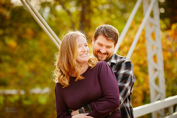 Amy & Bryan: Engagement Session at Station Road Bridge and the Brecksville Reservation