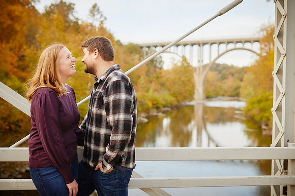 Amy & Bryan: Engagement Session at Station Road Bridge and the Brecksville Reservation