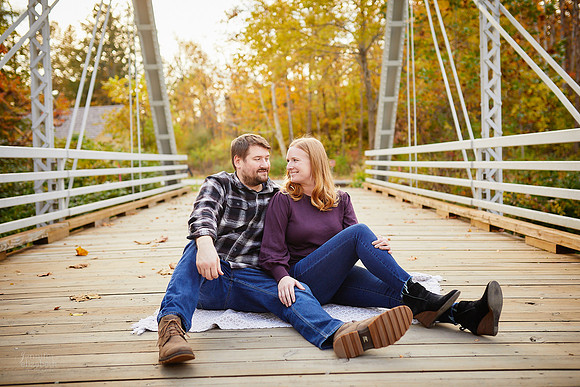 Amy & Bryan: Engagement Session at Station Road Bridge and the Brecksville Reservation