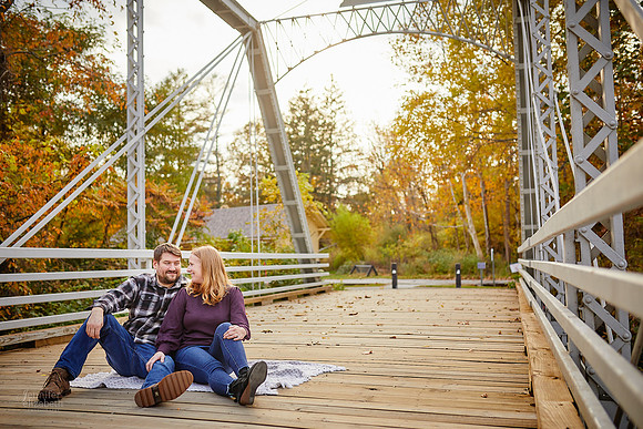 Amy & Bryan: Engagement Session at Station Road Bridge and the Brecksville Reservation